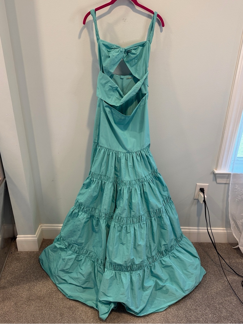 Alexis “Chantalle” gown in aqua M - Picture 2 of 4
